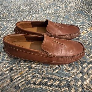 Clarks Men's Brown Leather Loafers